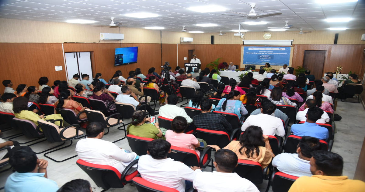 Extension Lecture Series (PAC 21.31 A), Special Lecture on “Sharing Experience on Skill Development”, on 3 May, 2024 Speaker: Mrs. Nidhi Goyal, Vice President, Tata Indian Institute of Skills, Ahmadabad